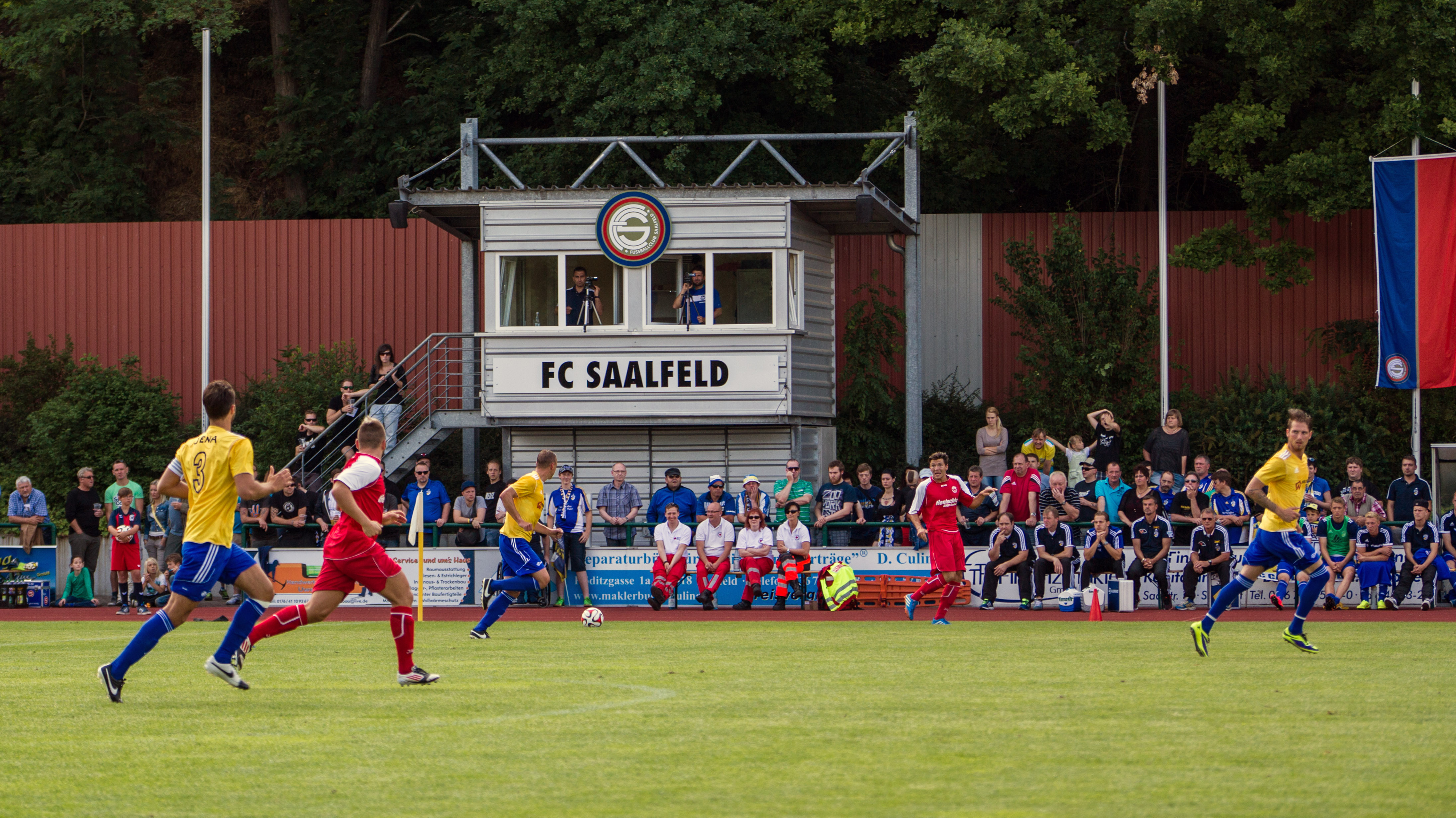 Der FC Saalfeld feiert ein großes Fußballfest