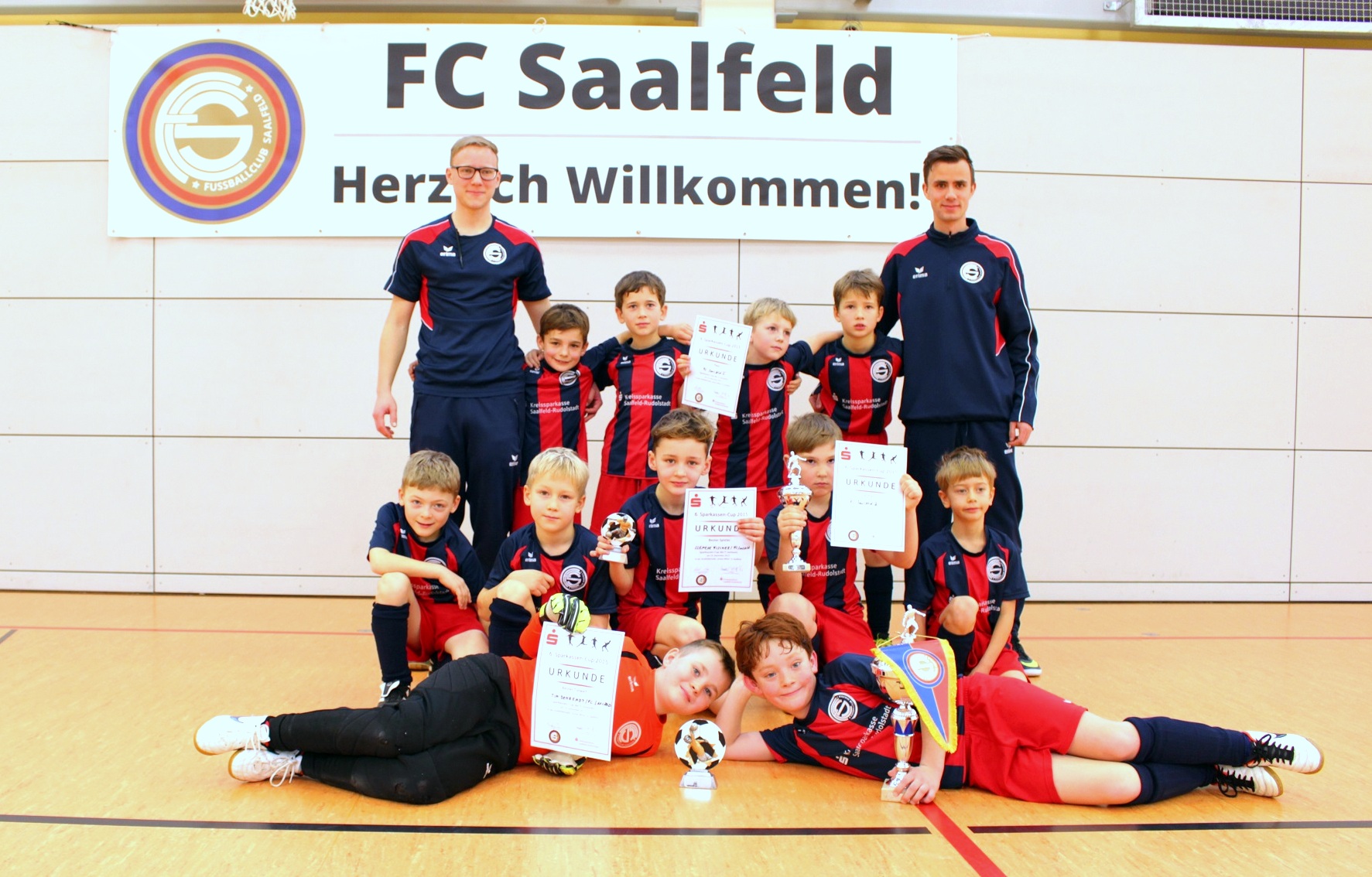 F Junioren gewinnen 6. Sparkassencup 2015