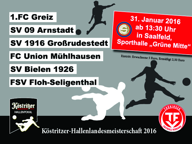 Finale der Hallenlandesmeisterschaft in Saalfeld