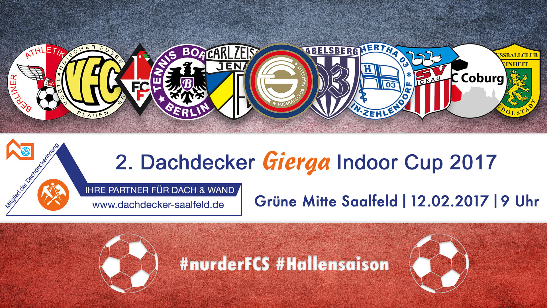 2. Dachdecker Gierga Indoor Cup der C-Junioren