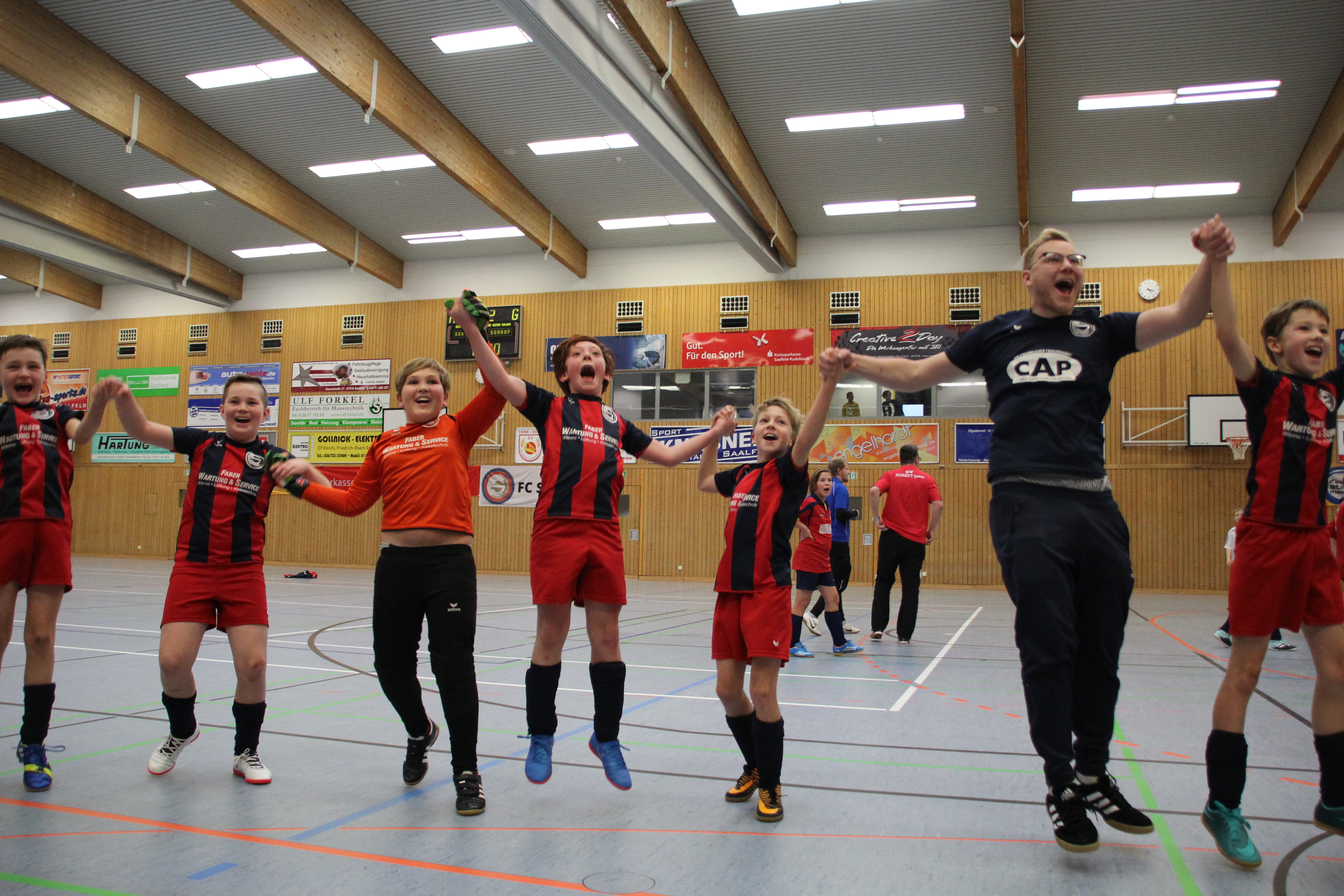 E1-Junioren gewinnen den 8. Sparkassen-Cup