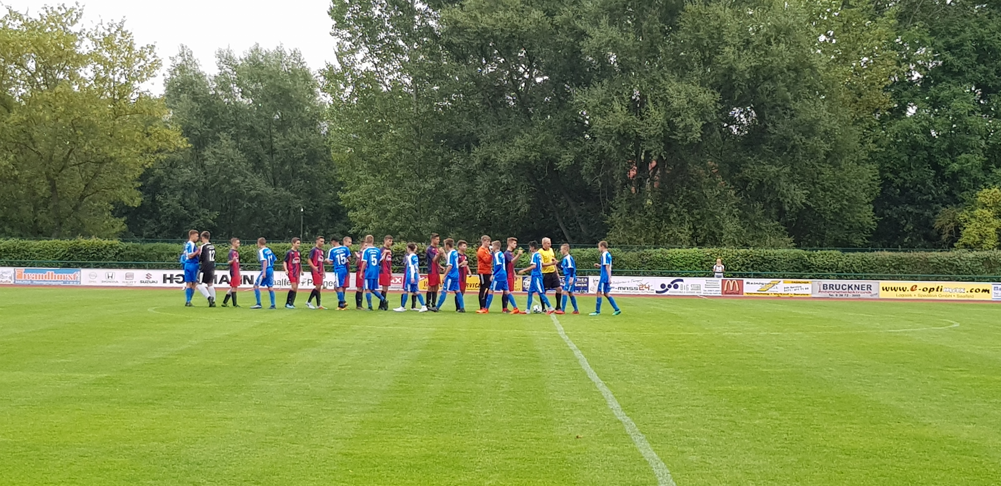 B-Junioren gegen Carl-Zeiss Jena II Chancenlos.