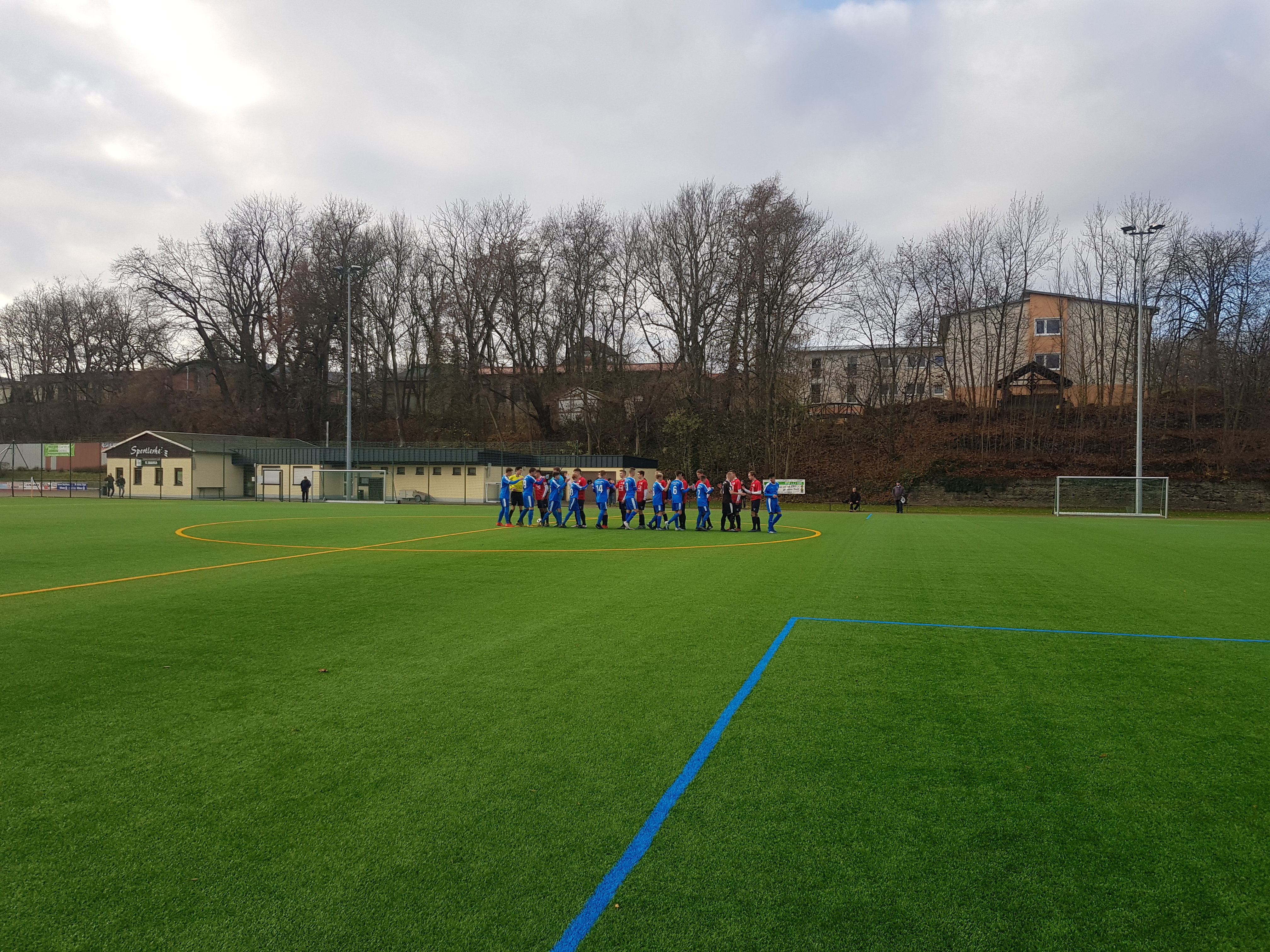 B-Junioren beenden die Hinrunde mit einem guten Mittelfeldplatz