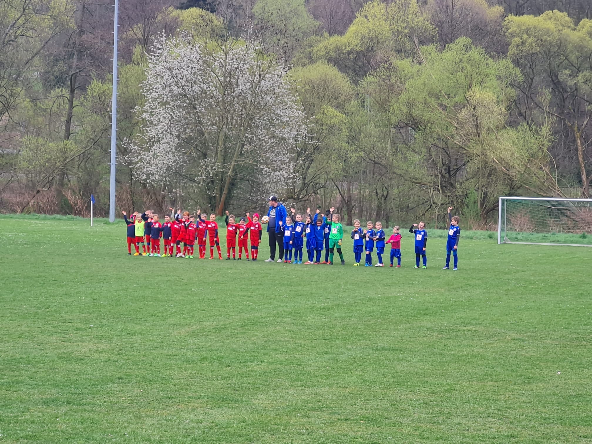 Testspiel gegen TSG Kaulsdorf