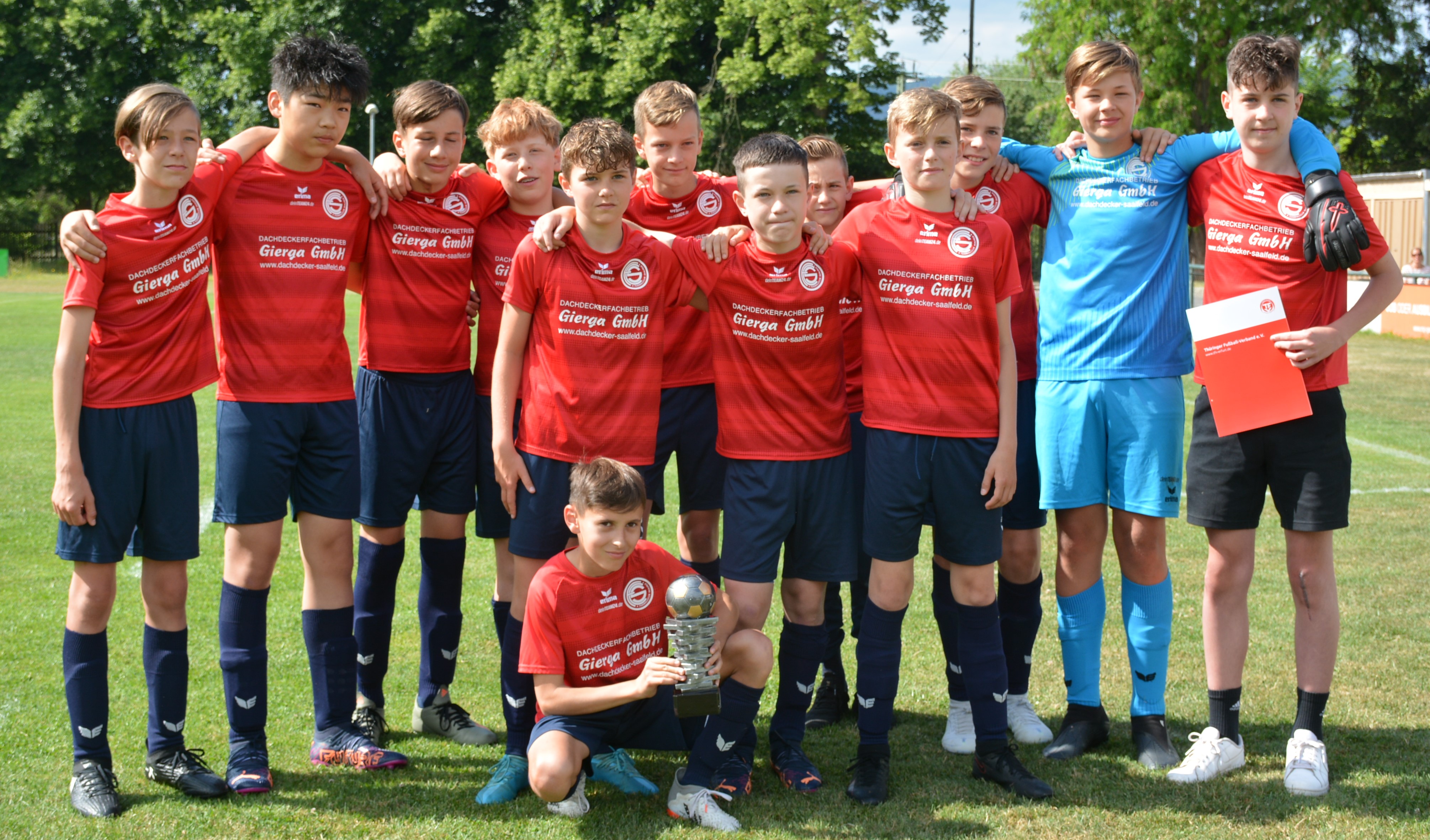 Was ein Fußballfest mit Saalfeld als tollen Gastgeber