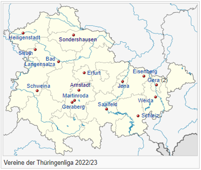 Der FC Saalfeld spielt 2022/23 als 68. Mannschaft in der höchsten Spielklasse Thüringens