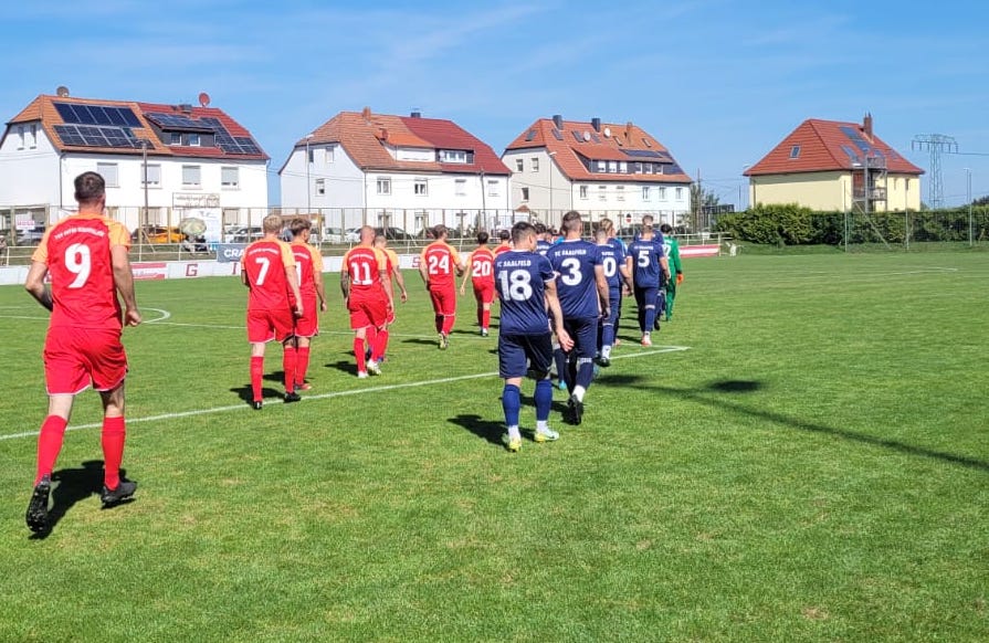 Pokalaus für den FC Saalfeld