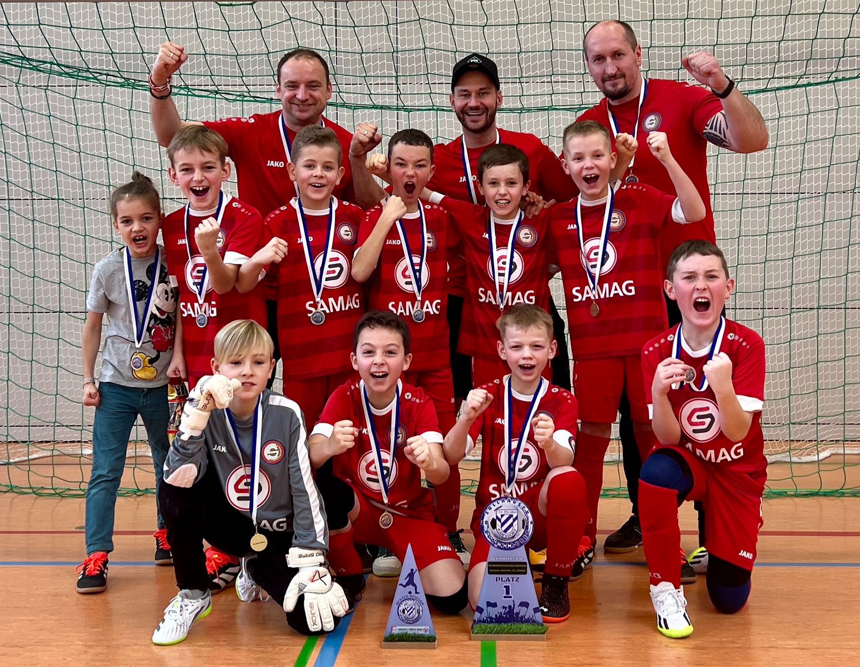 U10 gewinnt den Zollhäuser Budenzauber