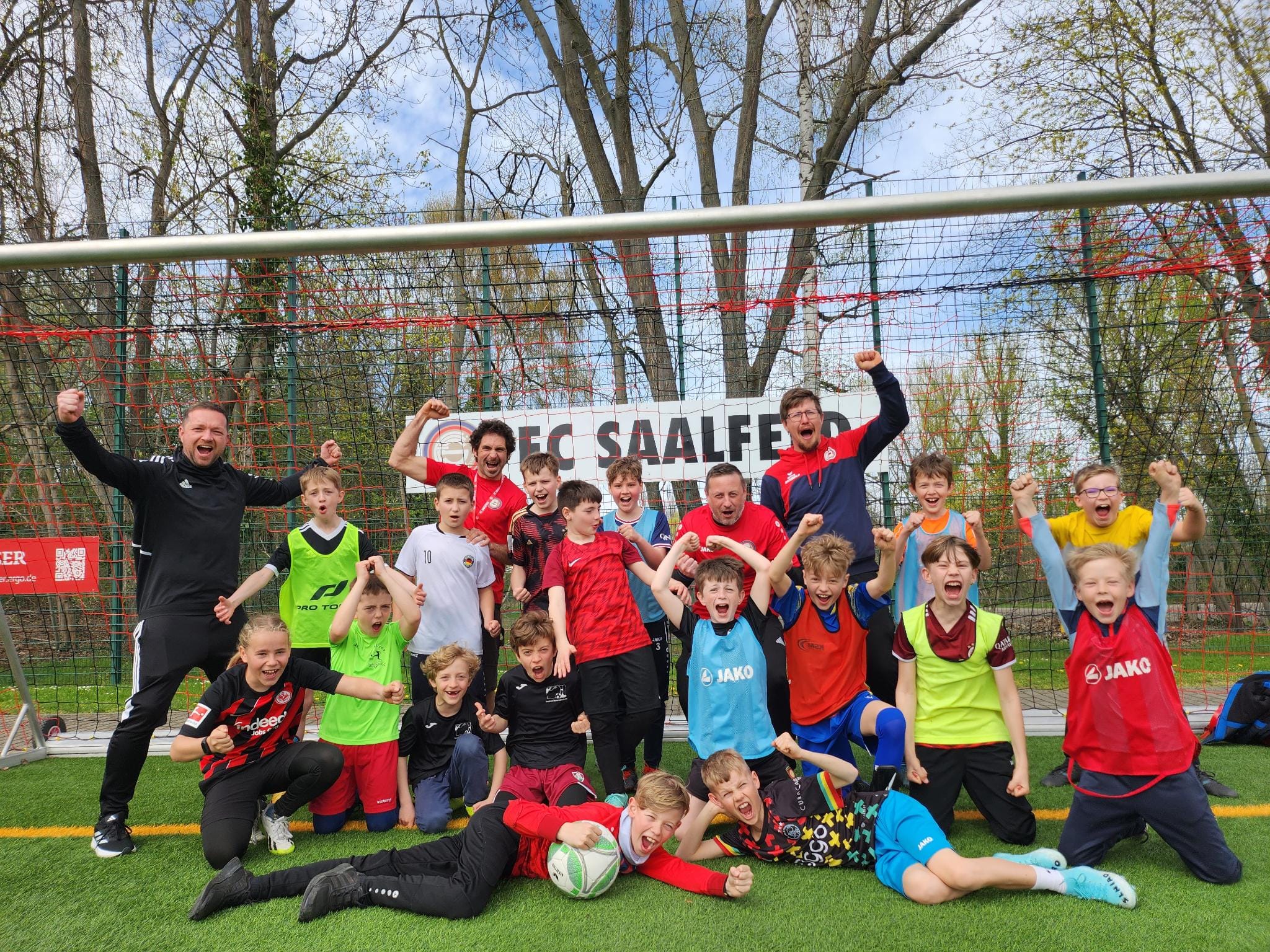 Eine Woche voller Fußball: Das Oster-Trainingscamp der E1 des FC Saalfeld mit großem Turnier