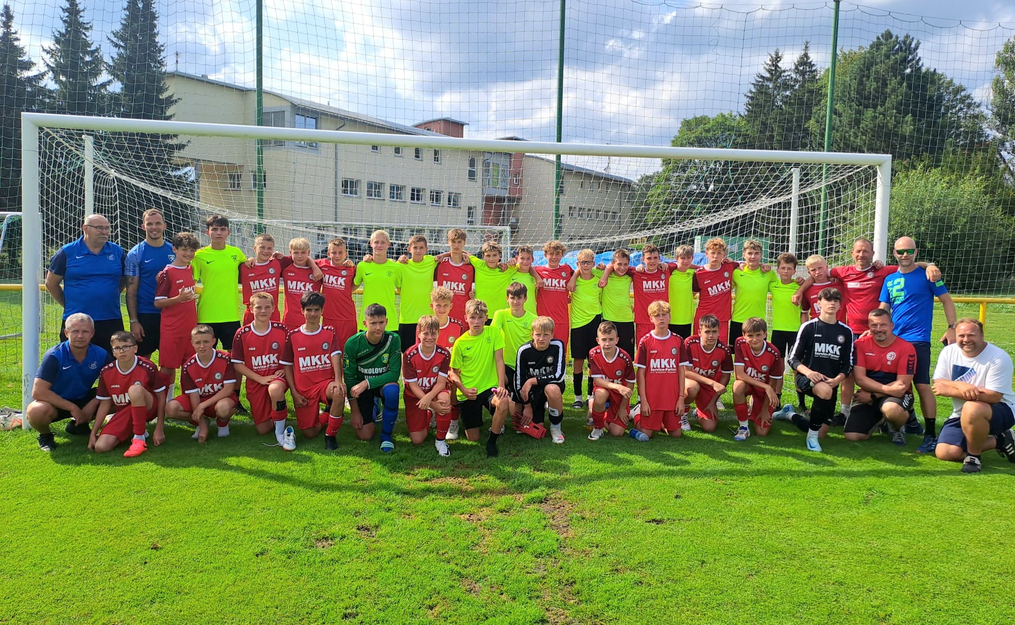 Trainingslager der U15 in unserer Partnerstadt Sokolov